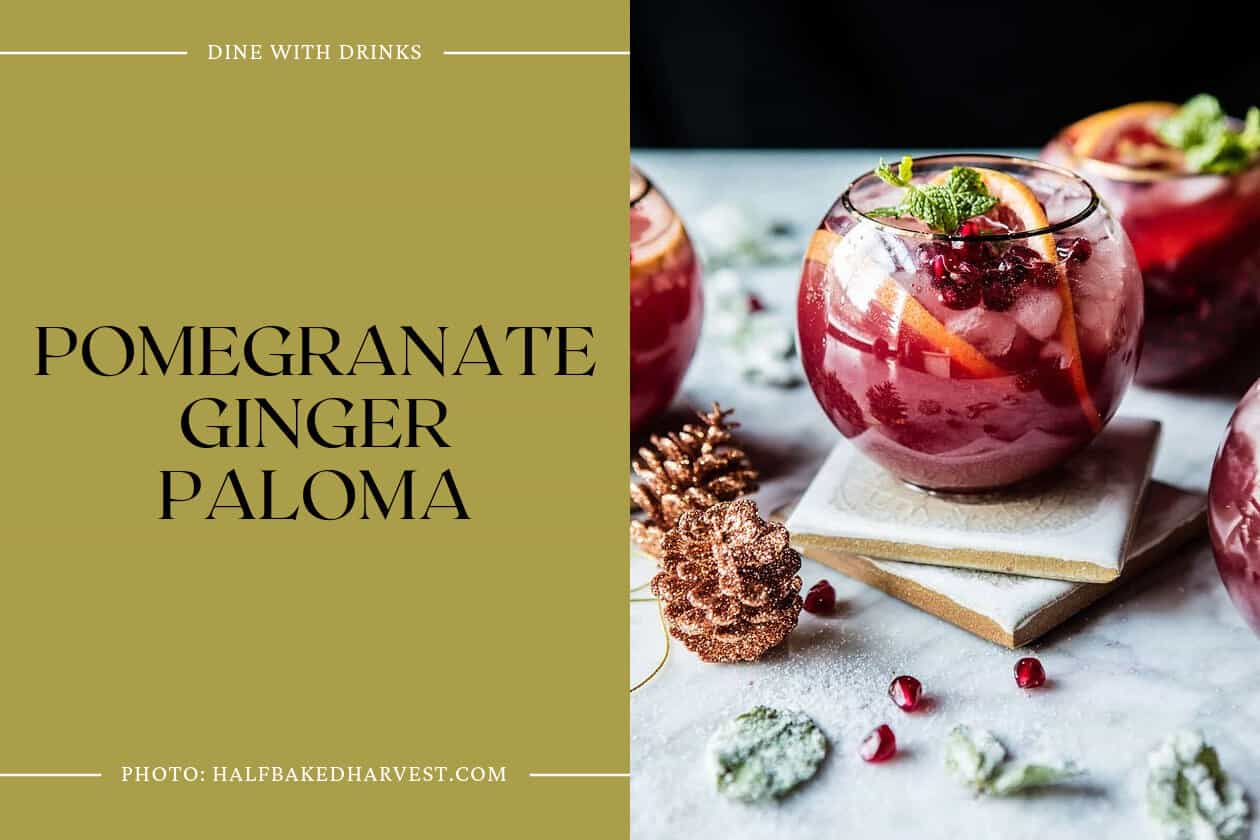Pomegranate Ginger Paloma