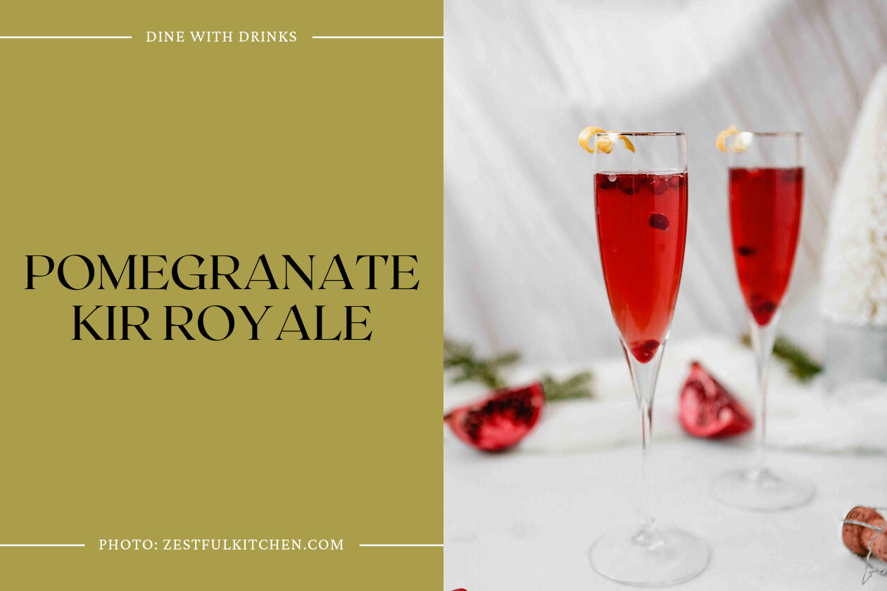 Pomegranate Kir Royale