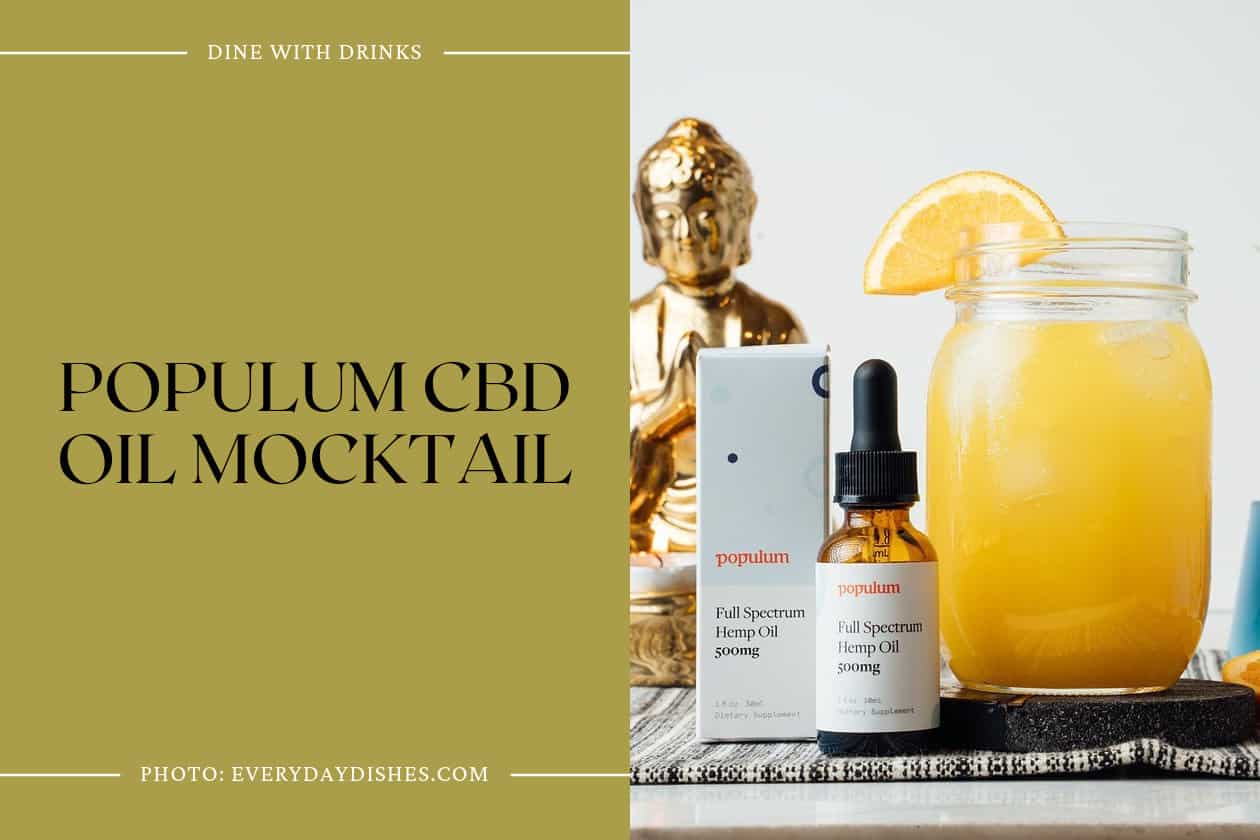 Populum Cbd Oil Mocktail