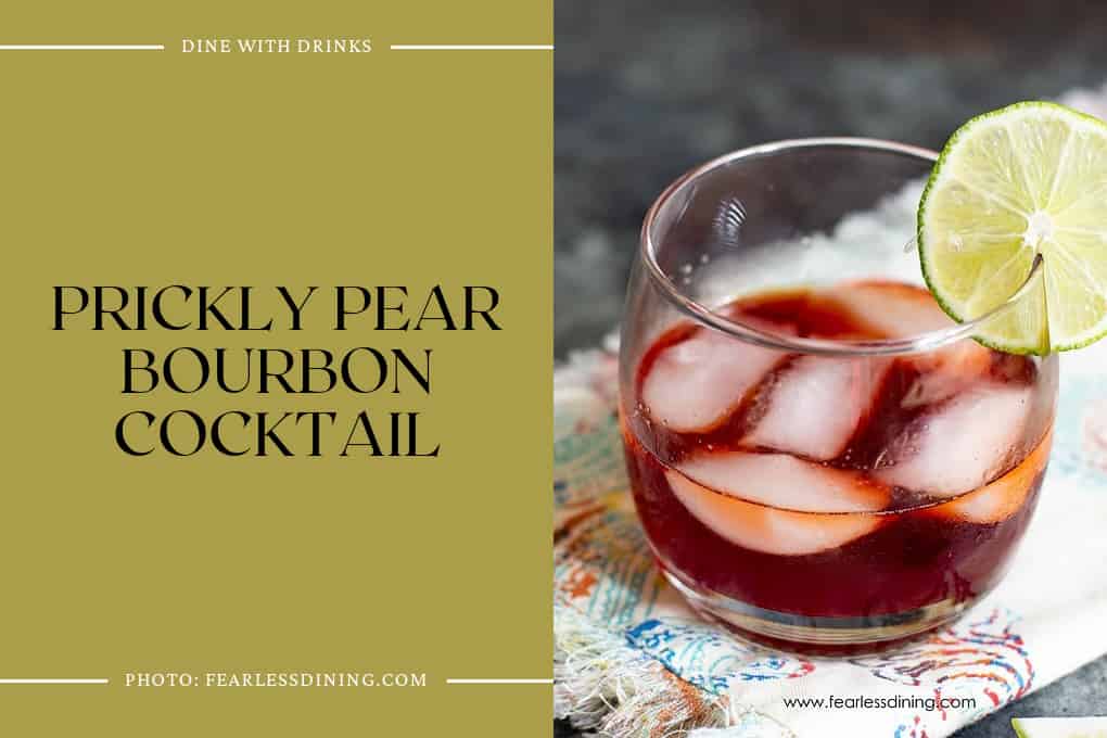 Prickly Pear Bourbon Cocktail