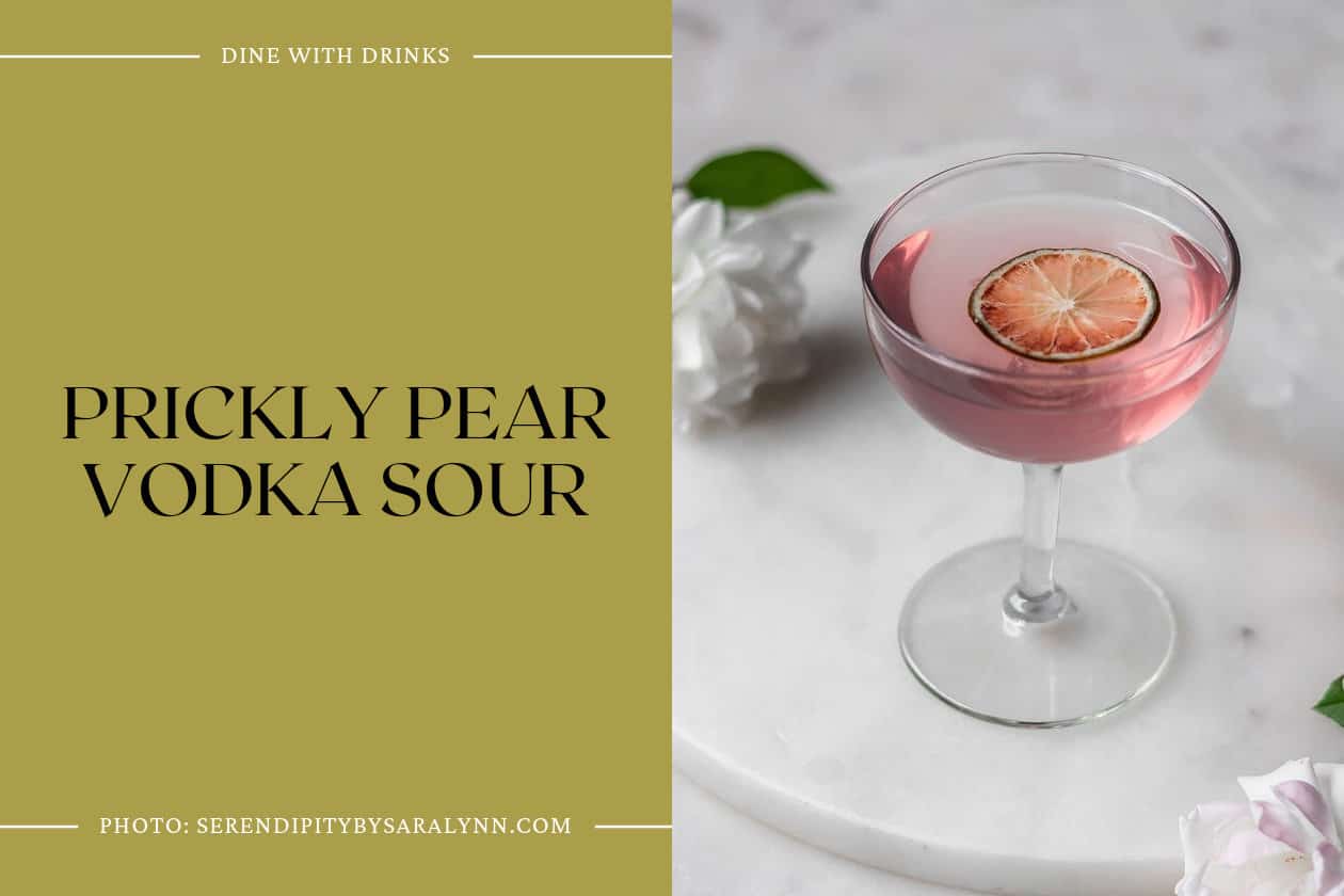 Prickly Pear Vodka Sour