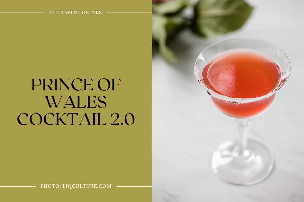 Prince Of Wales Cocktail 2.0