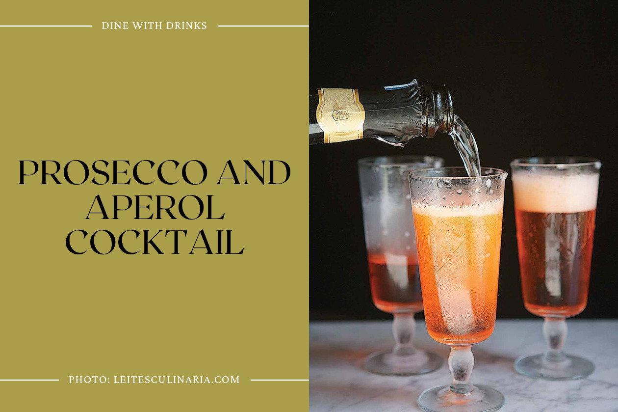 Prosecco And Aperol Cocktail