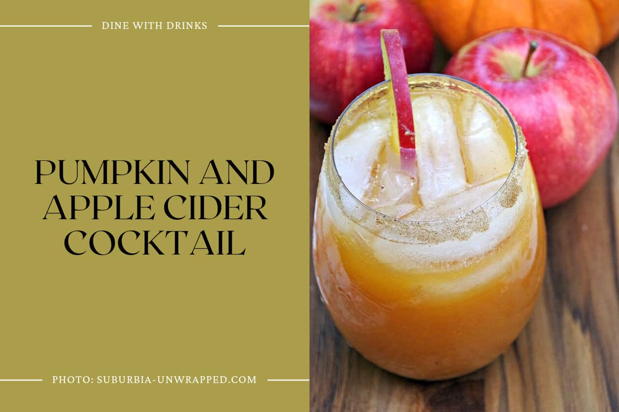 Pumpkin And Apple Cider Cocktail