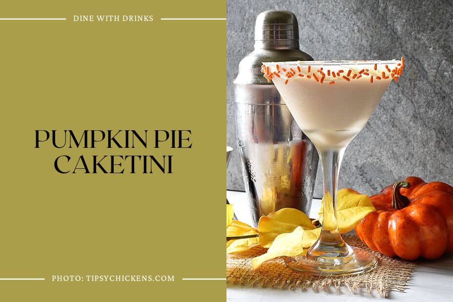 Pumpkin Pie Caketini