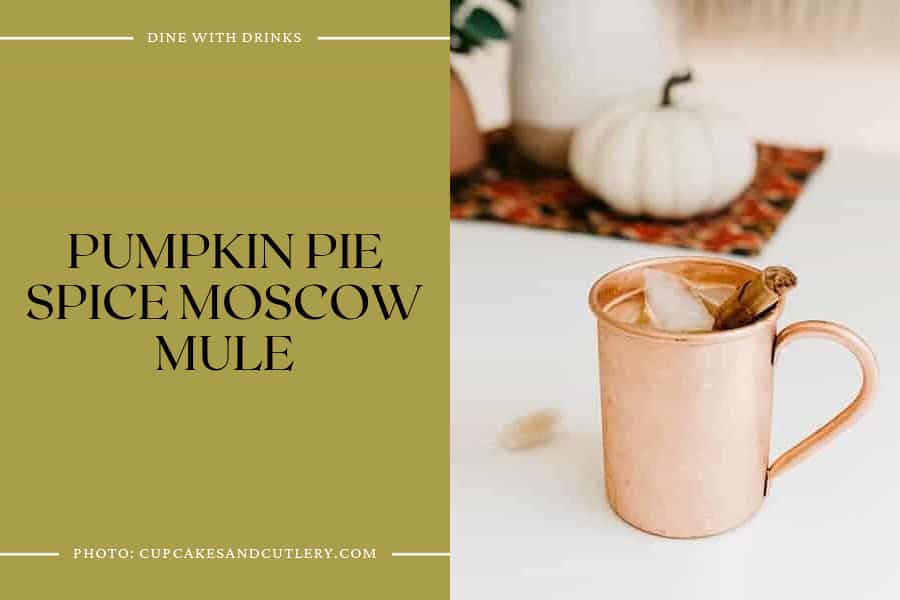 Pumpkin Pie Spice Moscow Mule