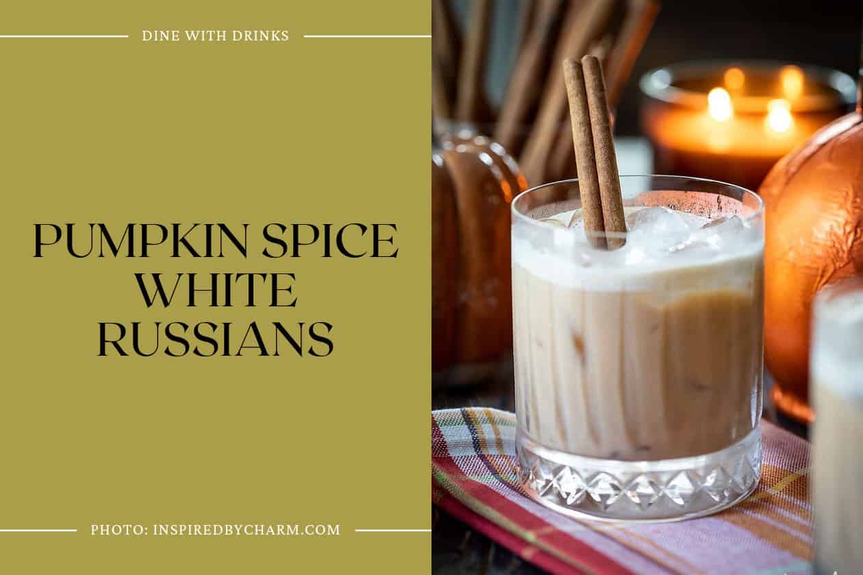 Pumpkin Spice White Russians