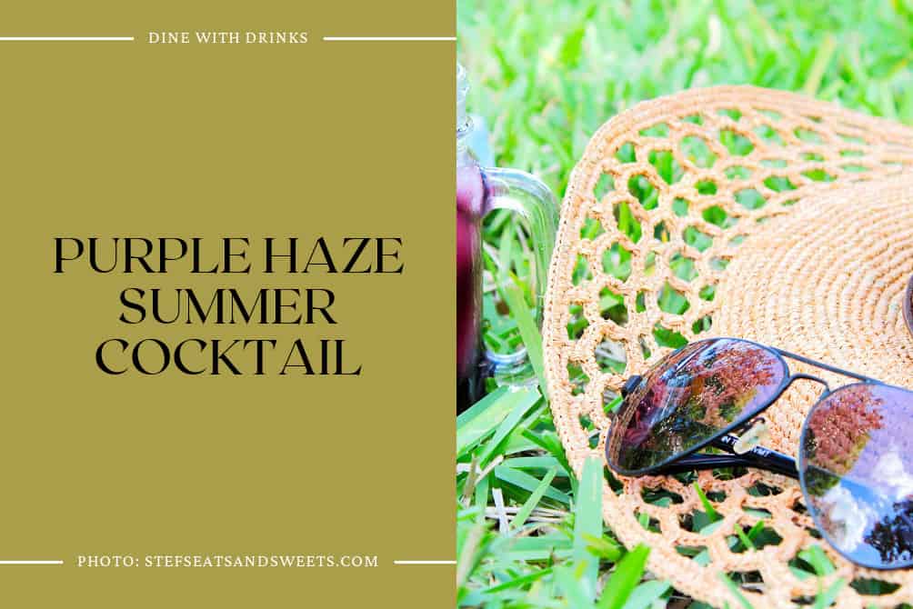 Purple Haze Summer Cocktail