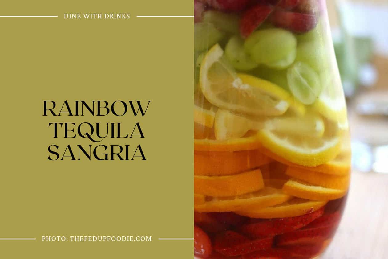Rainbow Tequila Sangria