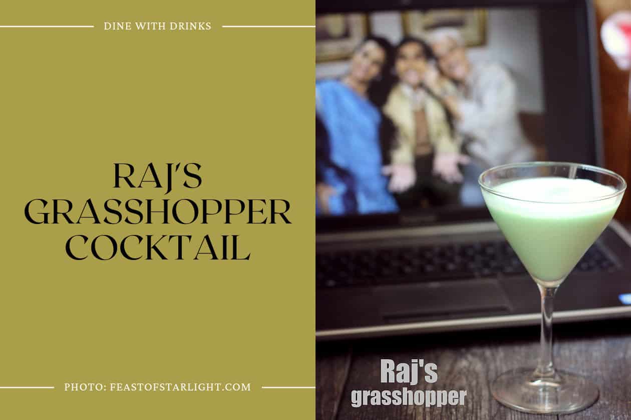 Raj's Grasshopper Cocktail
