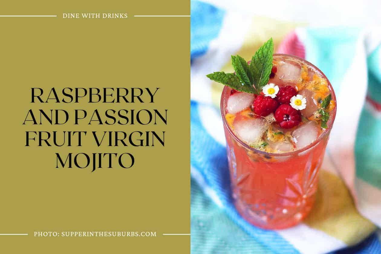 Raspberry And Passion Fruit Virgin Mojito