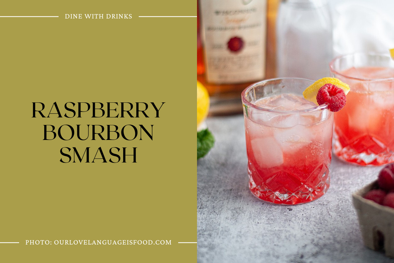 Raspberry Bourbon Smash