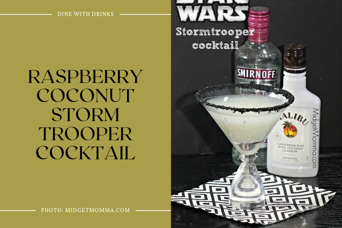 Raspberry Coconut Storm Trooper Cocktail