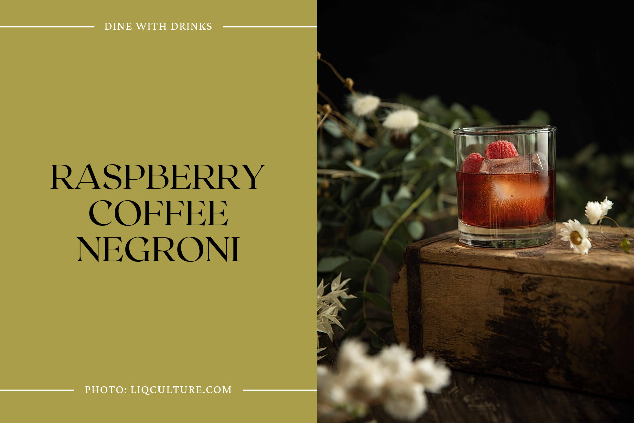 Raspberry Coffee Negroni