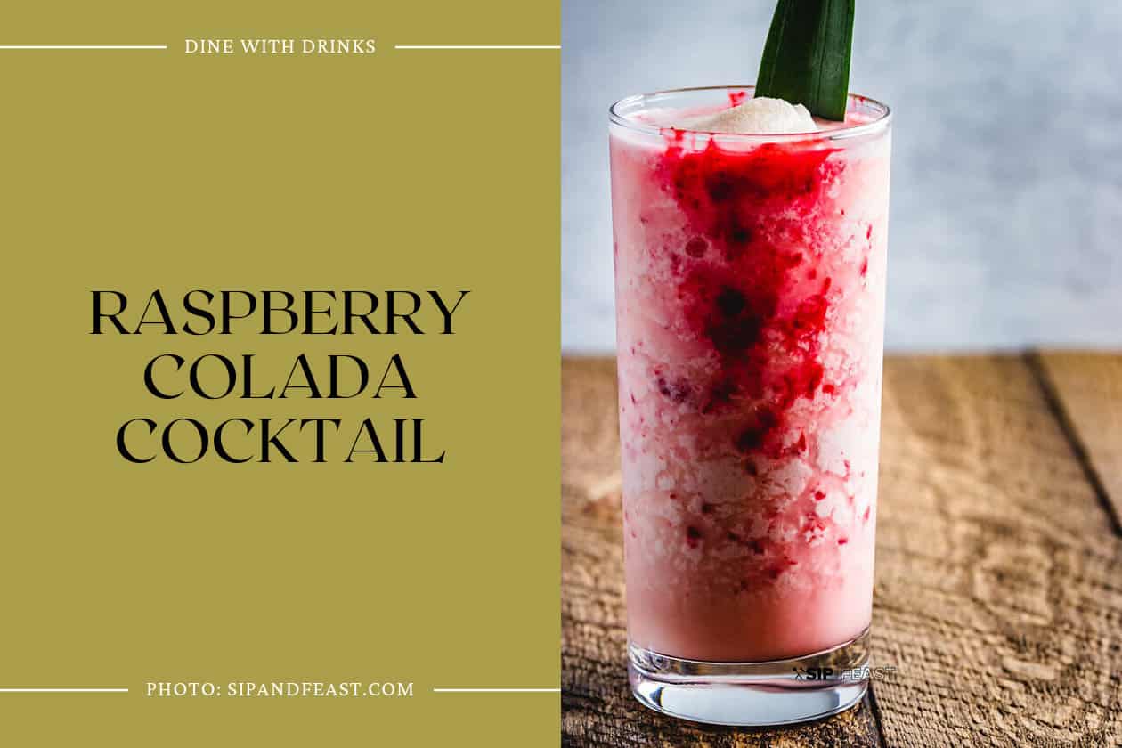 Raspberry Colada Cocktail