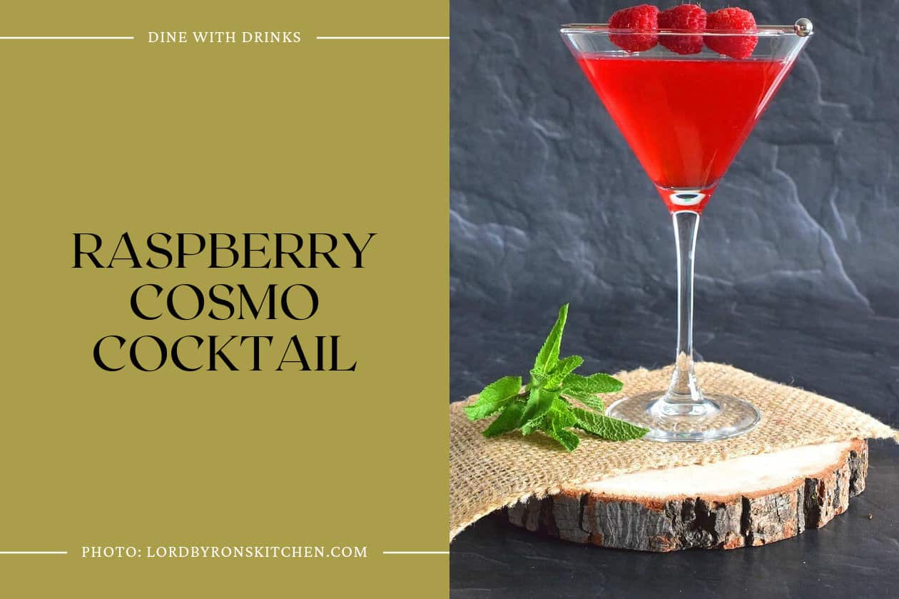 Raspberry Cosmo Cocktail