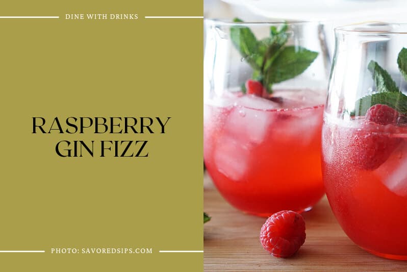 Raspberry Gin Fizz