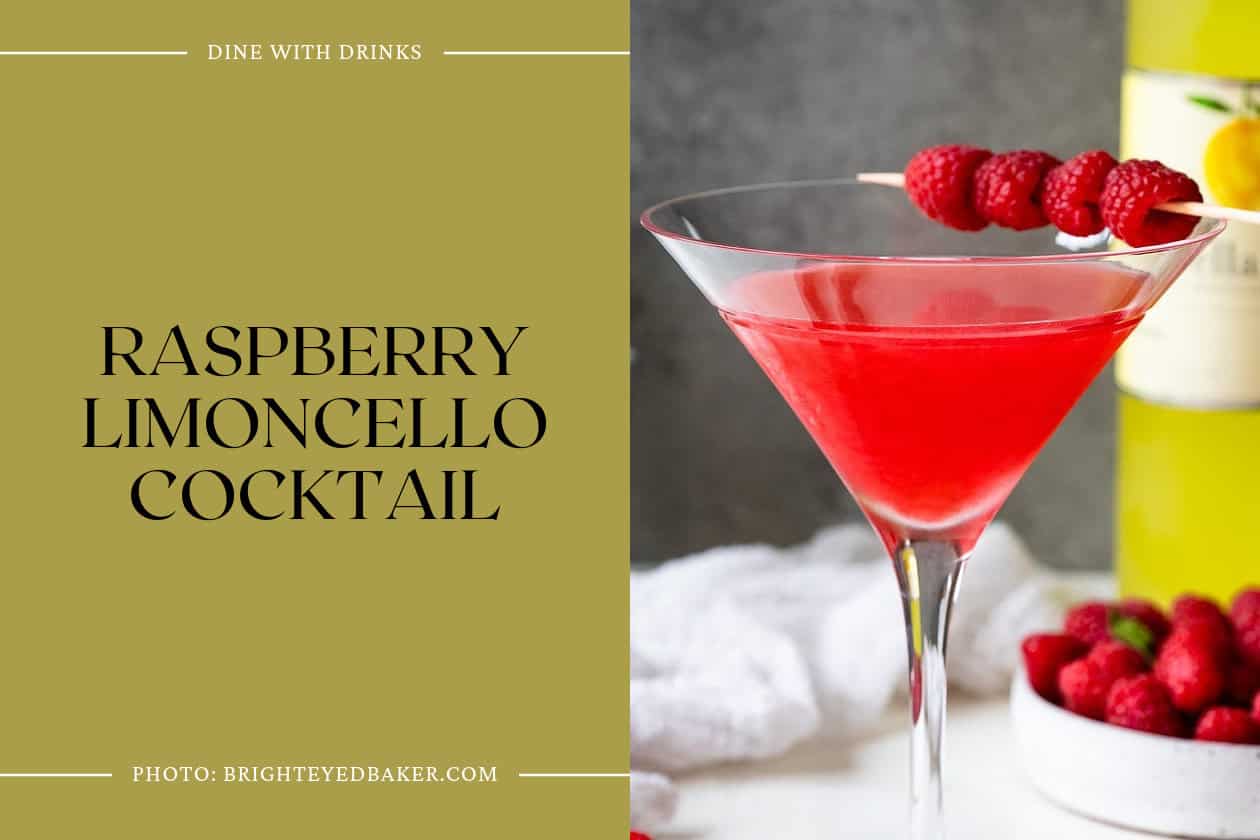 Raspberry Limoncello Cocktail