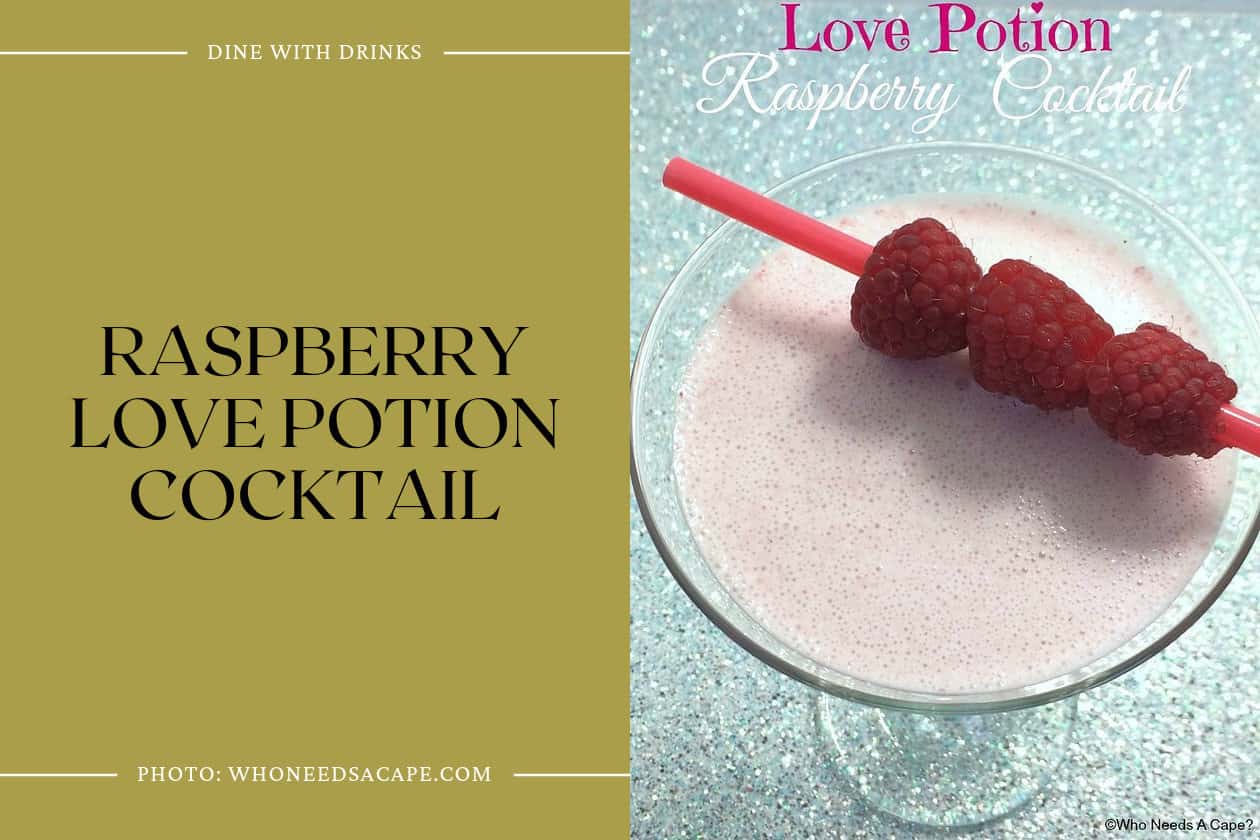 Raspberry Love Potion Cocktail