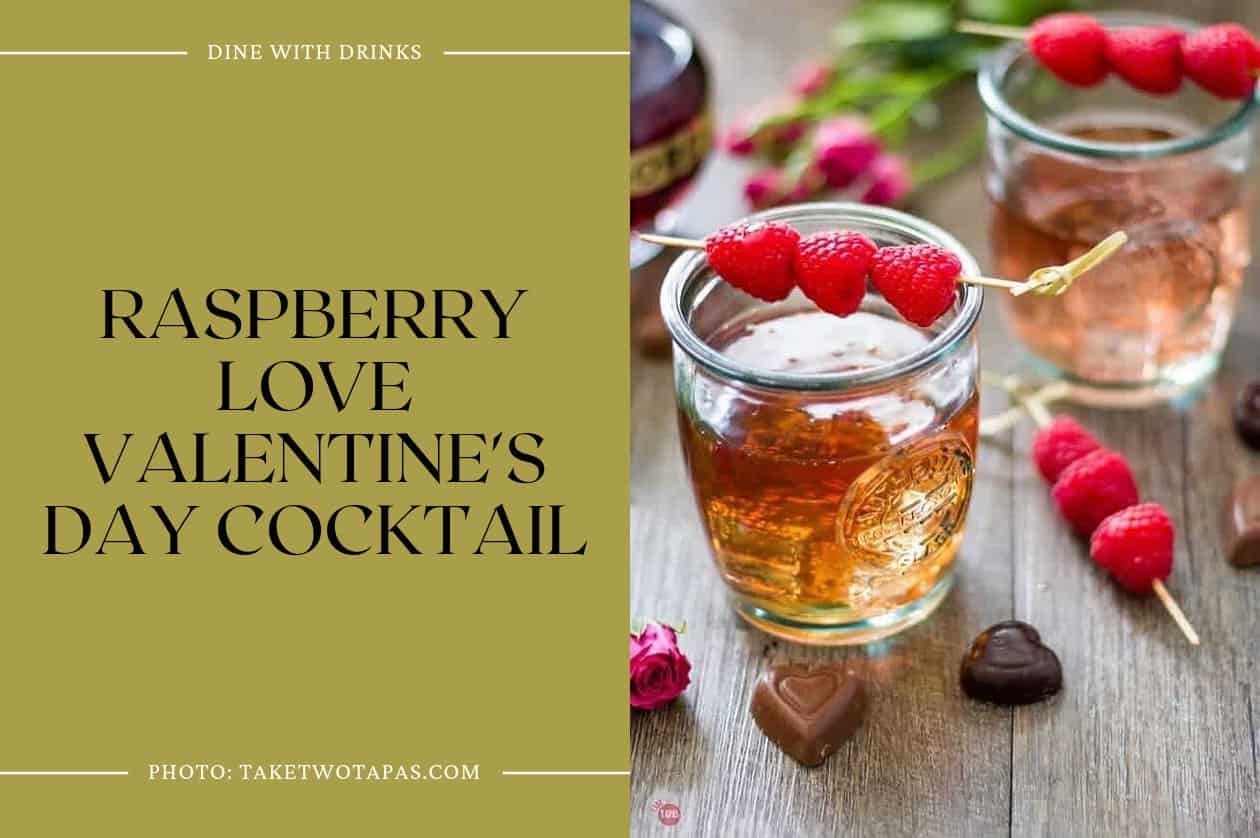 Raspberry Love Valentine's Day Cocktail