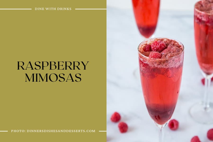 Raspberry Mimosas