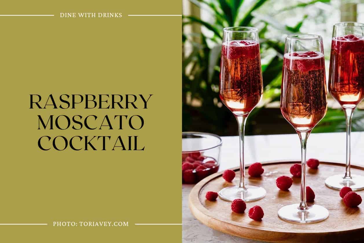 Raspberry Moscato Cocktail