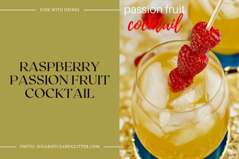 20 Best Vodka And Passion Fruit Cocktails Dinewithdrinks