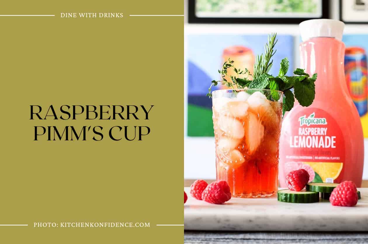Raspberry Pimm's Cup