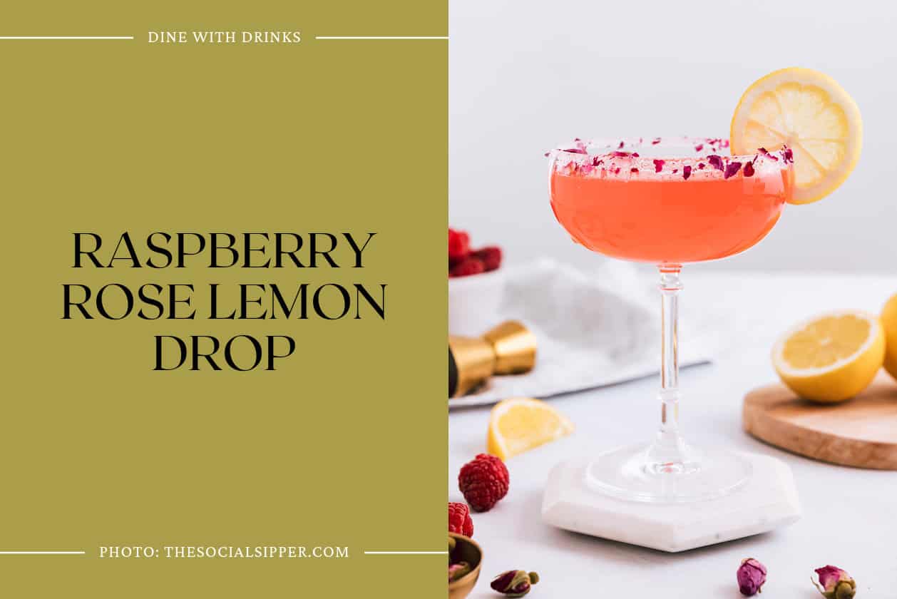 Raspberry Rose Lemon Drop