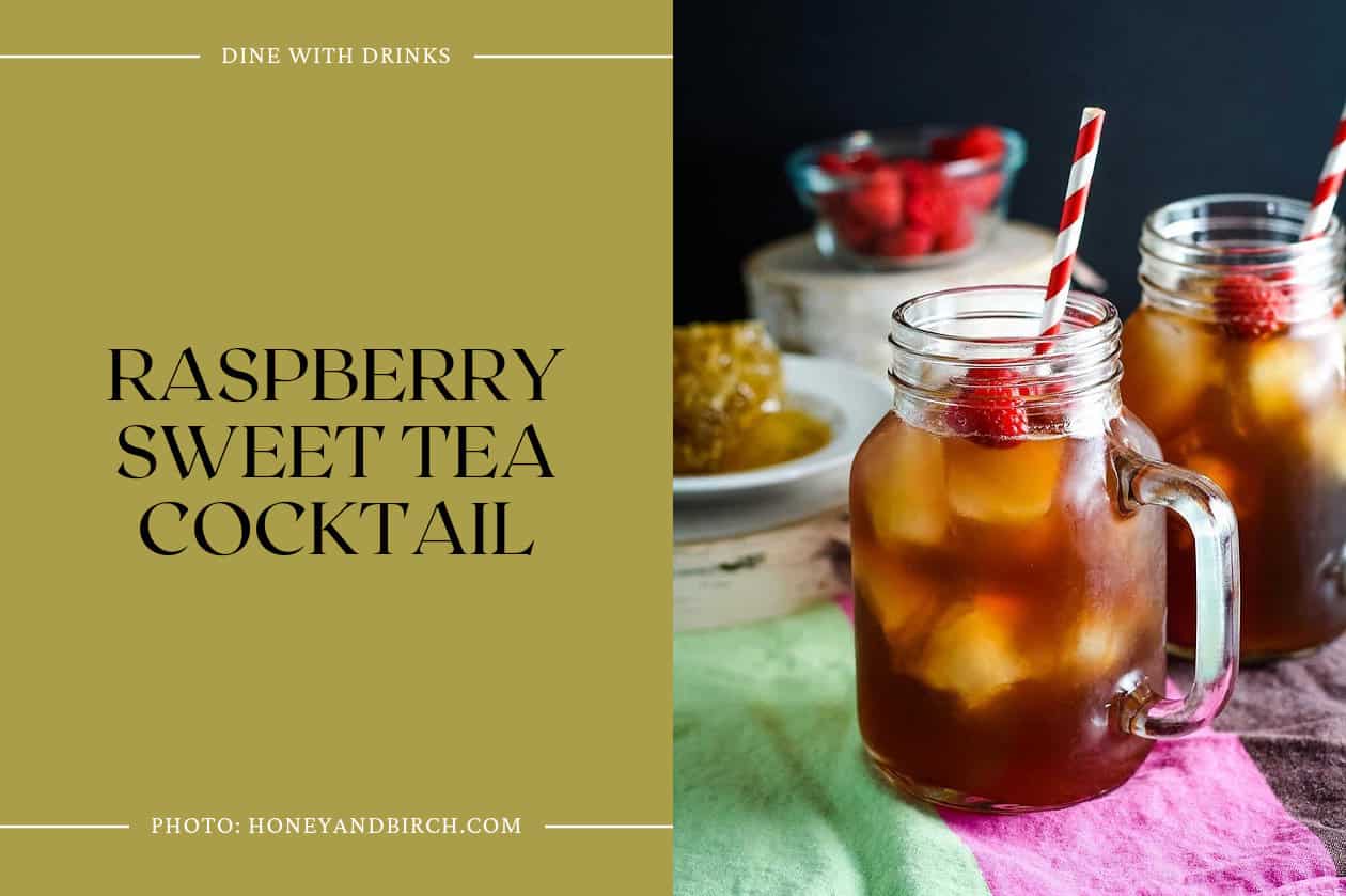 Raspberry Sweet Tea Cocktail