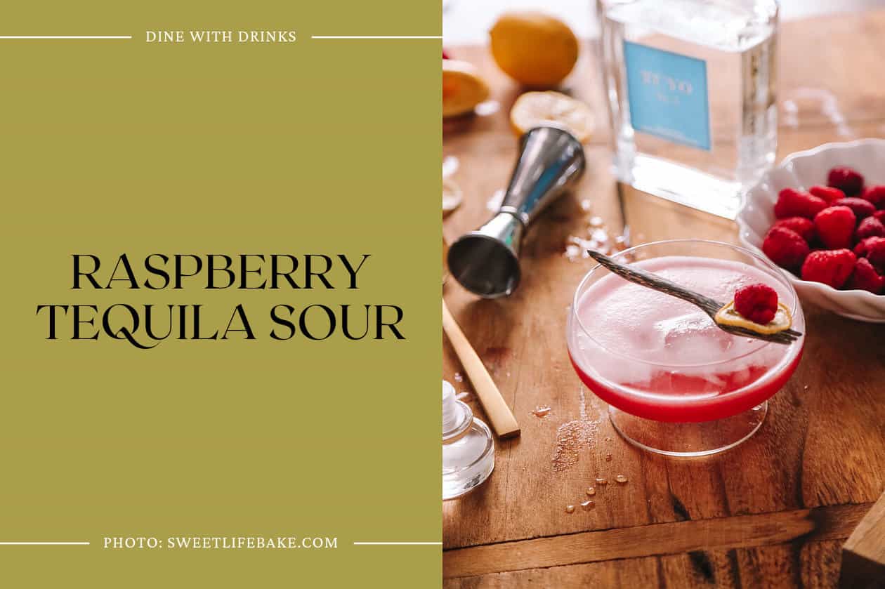 Raspberry Tequila Sour
