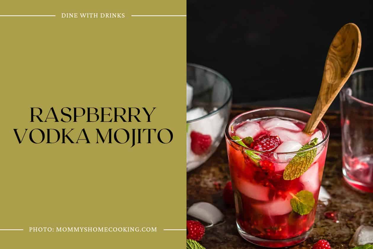 Raspberry Vodka Mojito
