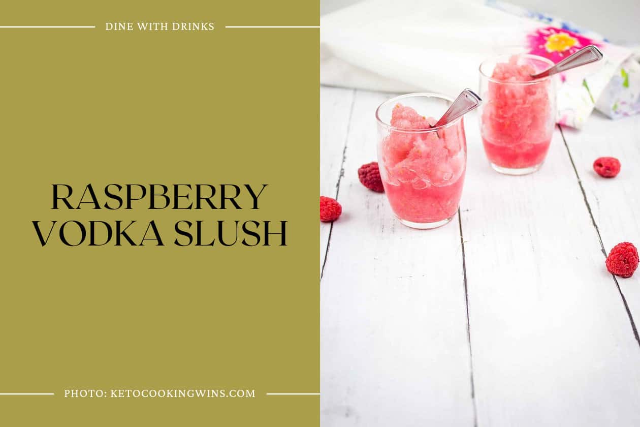 Raspberry Vodka Slush