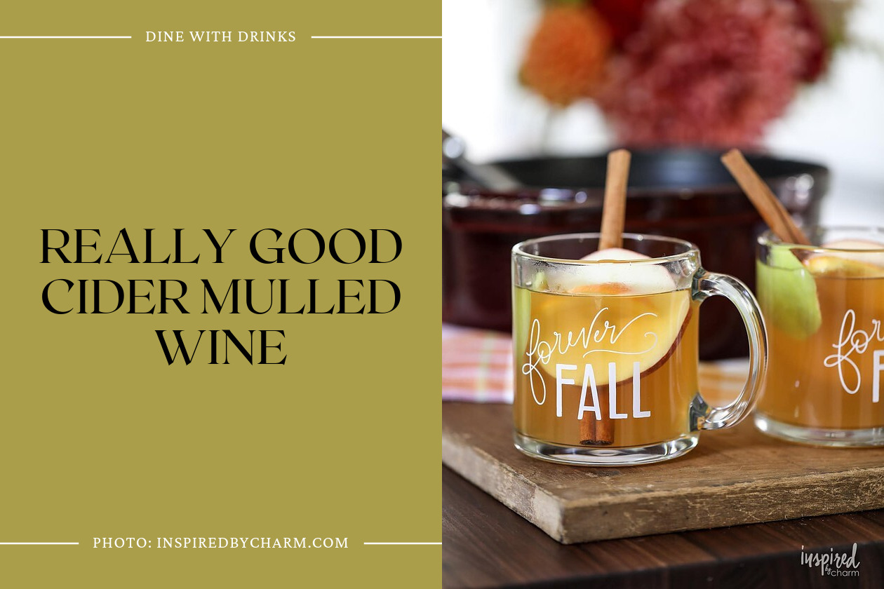 Really Good Cider Mulled Wine