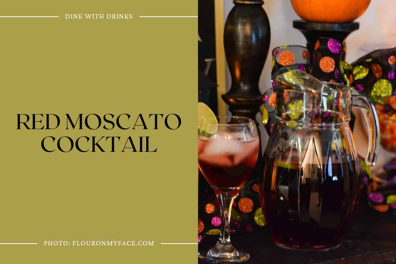 Red Moscato Cocktail