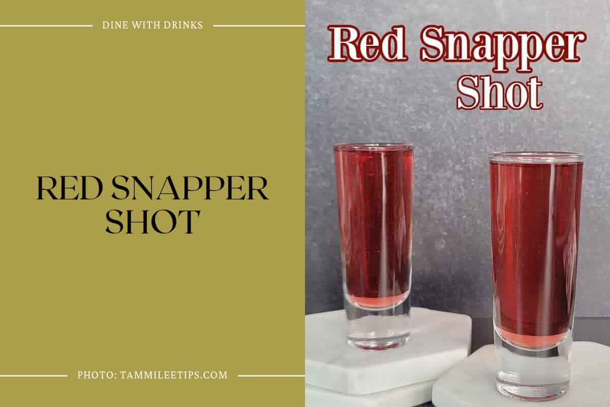 Red Snapper Shot