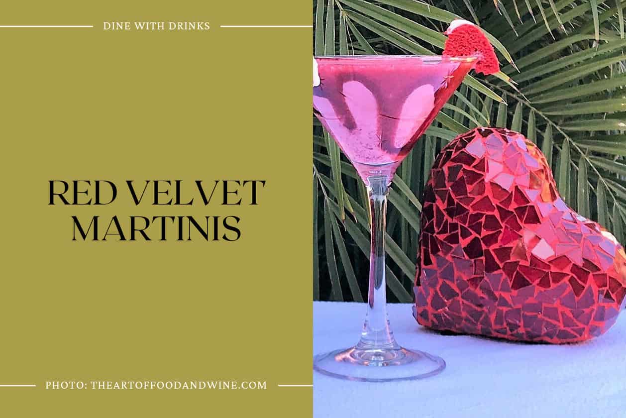 Red Velvet Martinis