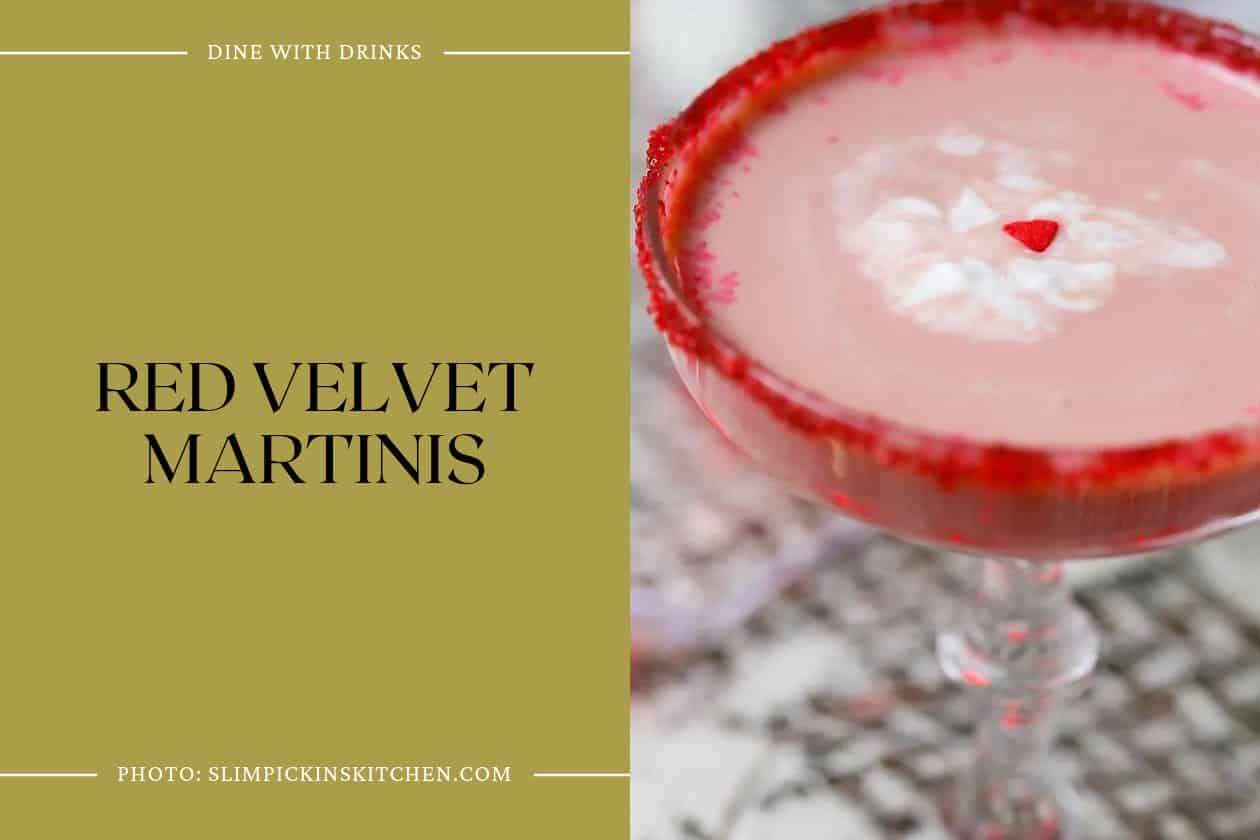 Red Velvet Martinis