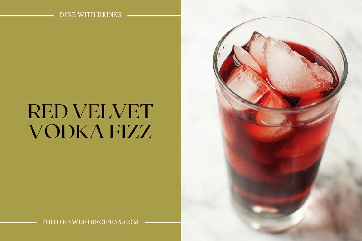 Red Velvet Vodka Fizz