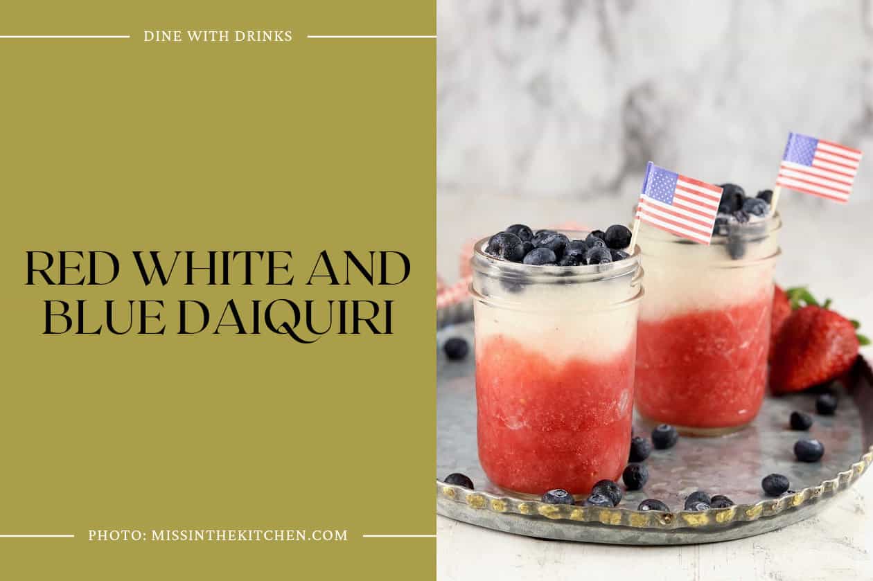 Red White And Blue Daiquiri