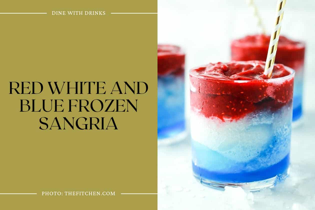 Red White And Blue Frozen Sangria