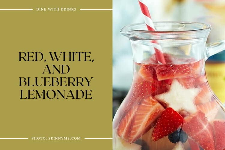 Red, White, And Blueberry Lemonade