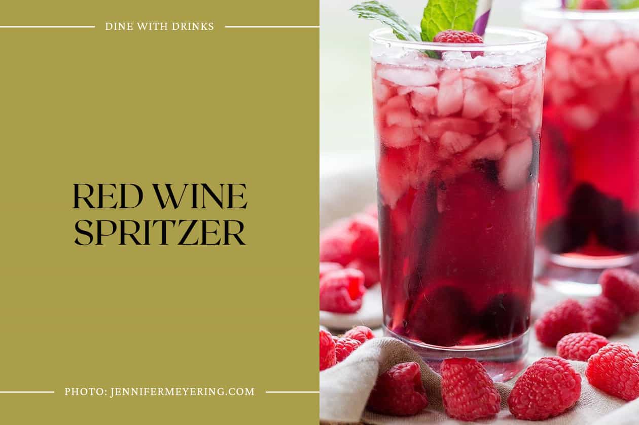 Red Wine Spritzer