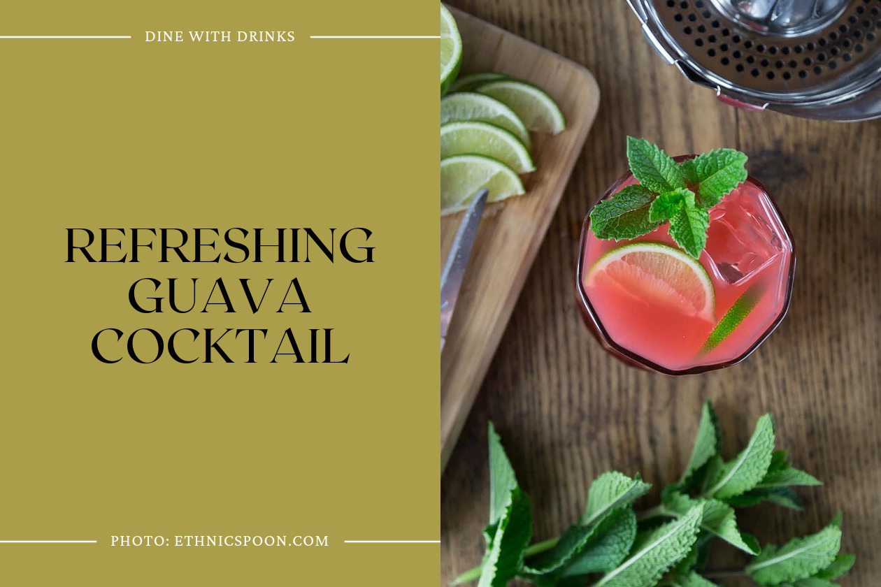 Refreshing Guava Cocktail