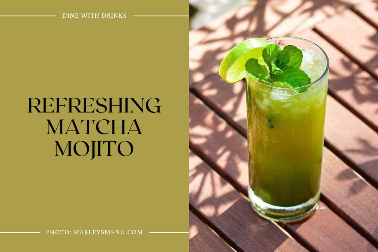 Refreshing Matcha Mojito