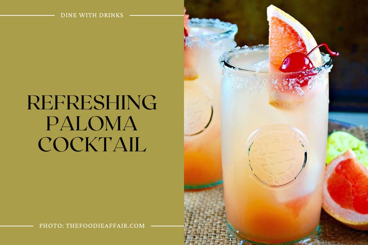 Refreshing Paloma Cocktail