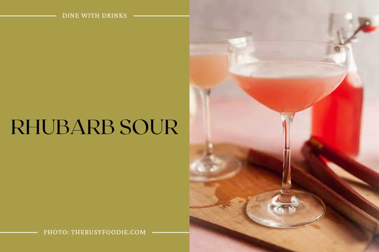 Rhubarb Sour