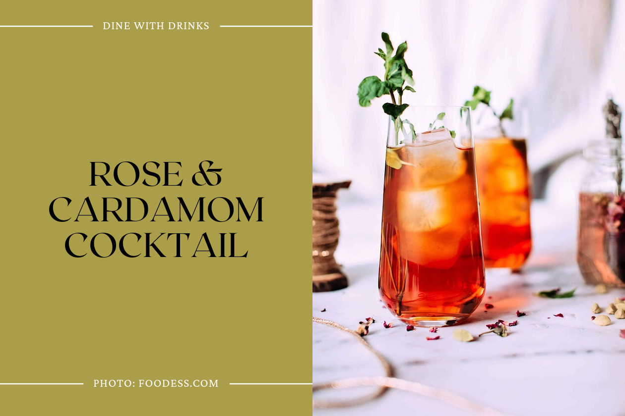 Rose & Cardamom Cocktail