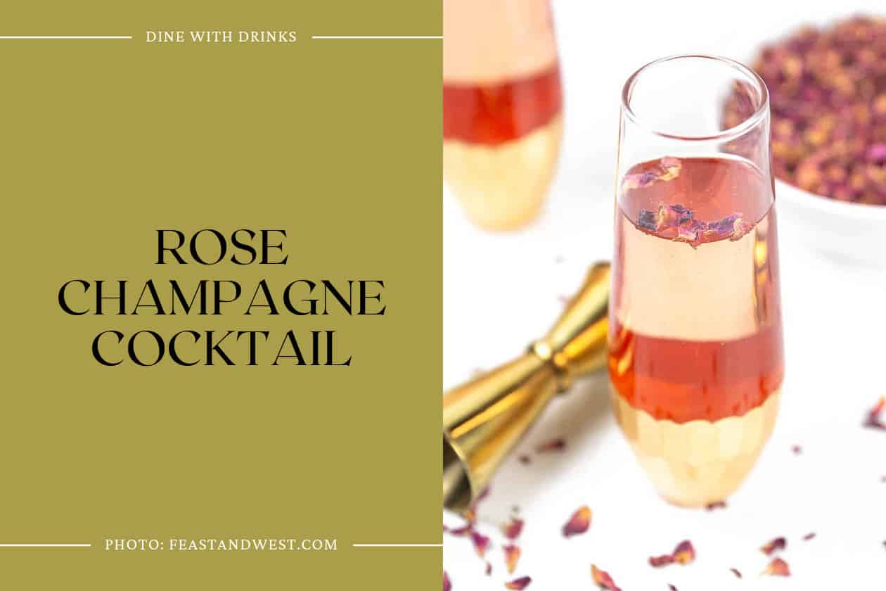 Rose Champagne Cocktail