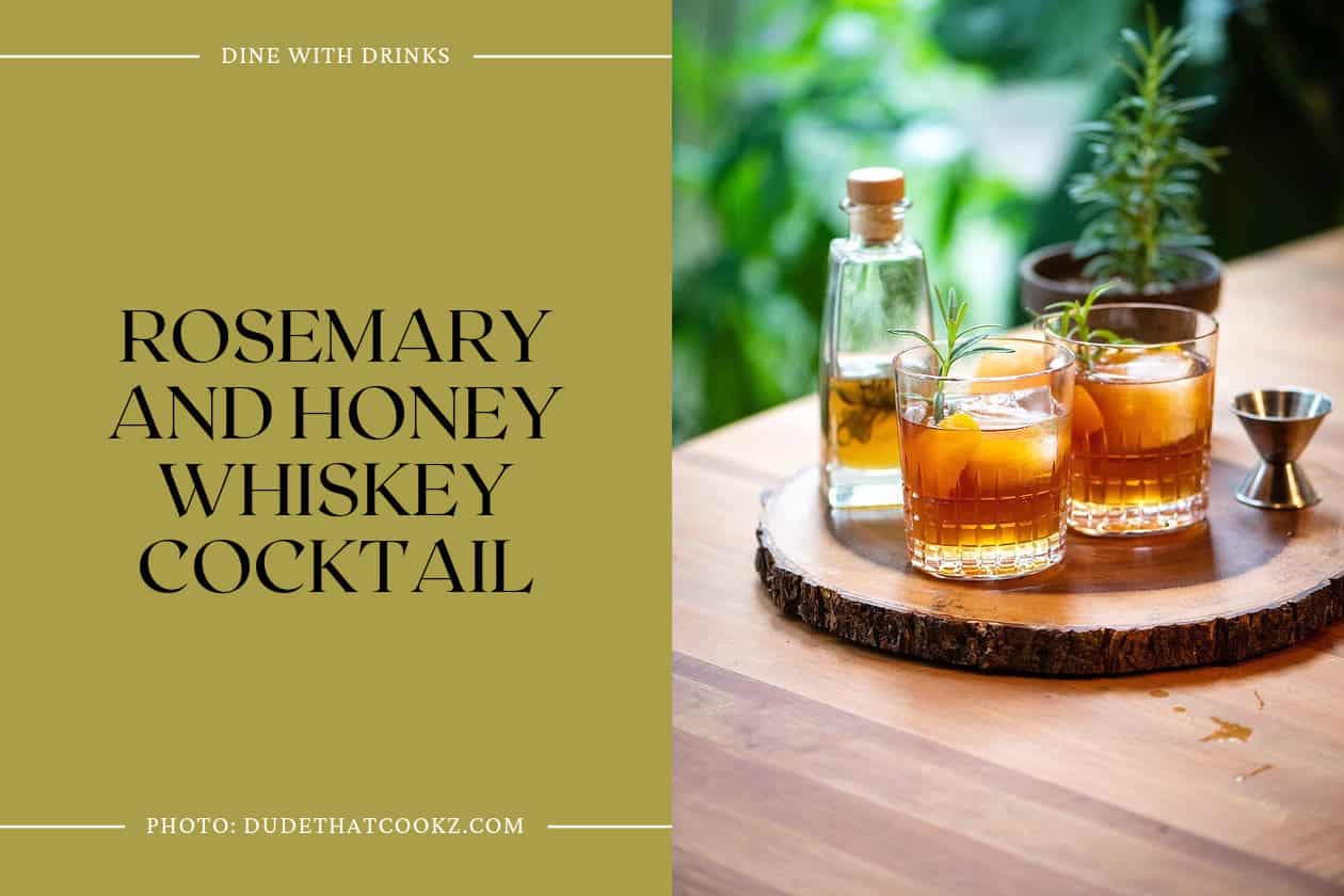 Rosemary And Honey Whiskey Cocktail